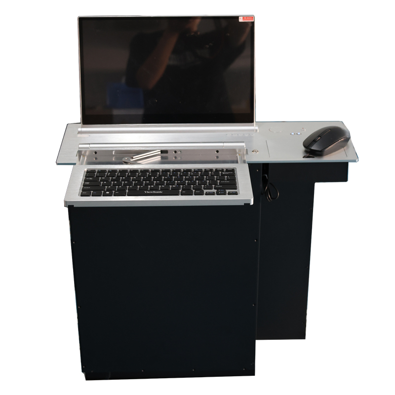 Motorlu LCD monitor lift üçün boe ekran çəkilən motorlu monitor lift masa