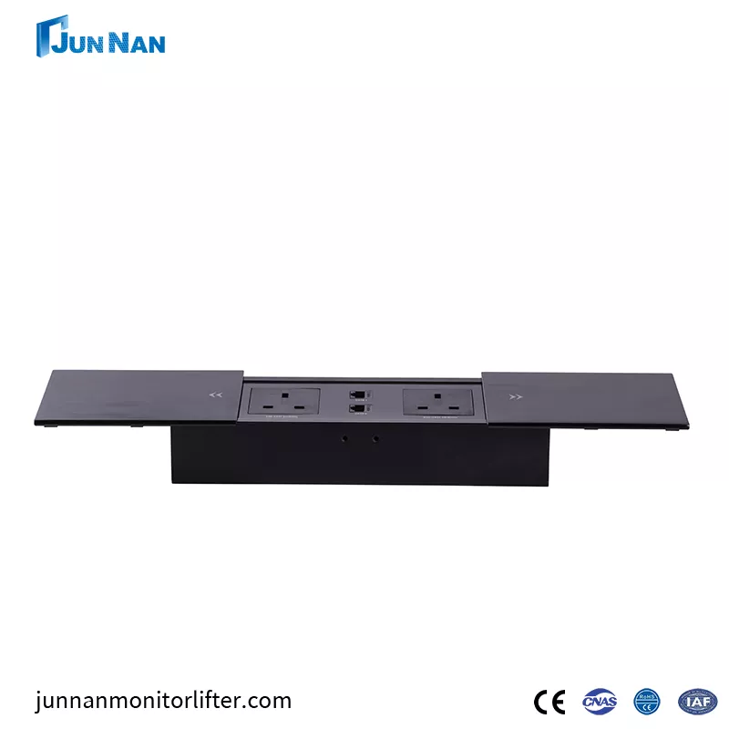 Doğuşu qaldıran Sockets Gizli Cədvəl Mətbəx Worktop Power Strip Outlet