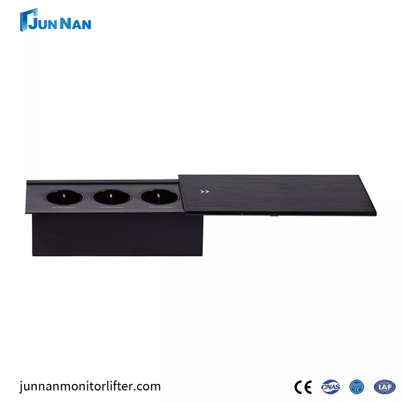 USB və Simsiz şarj WiFi gücü ilə pop-up soket sızması
